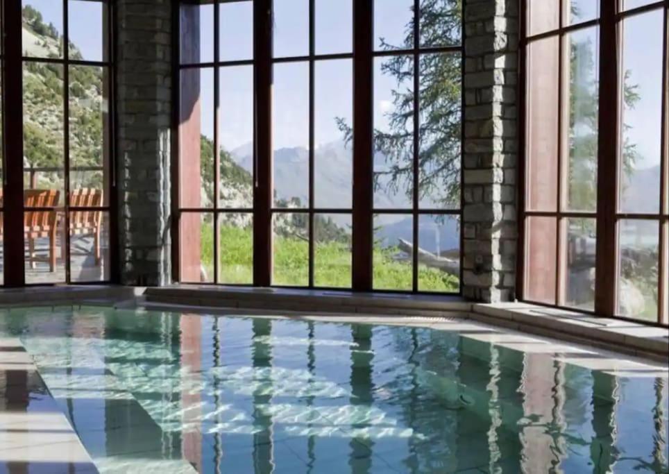 Appartement Style Chalet 5* Vue Mont-Blanc - Arc 1950 Les Arcs  Exterior foto