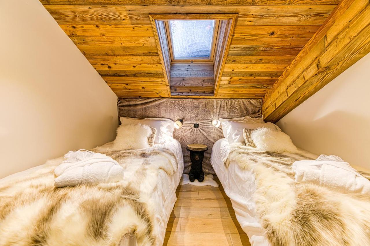 Appartement Style Chalet 5* Vue Mont-Blanc - Arc 1950 Les Arcs  Exterior foto
